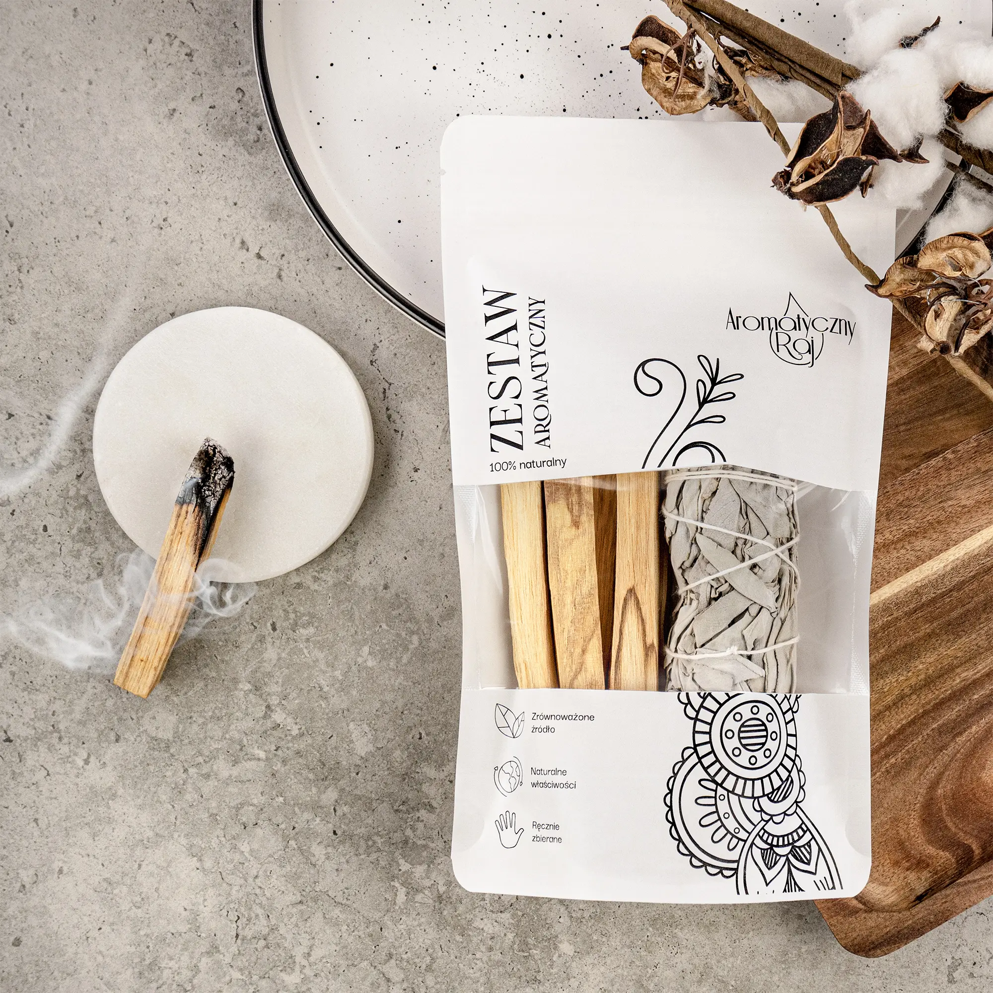 Zestaw Palo Santo i Biała Szałwia - obrazek 4