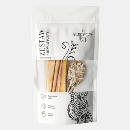 Zestaw Palo Santo + Biała Szałwia Pochodnia